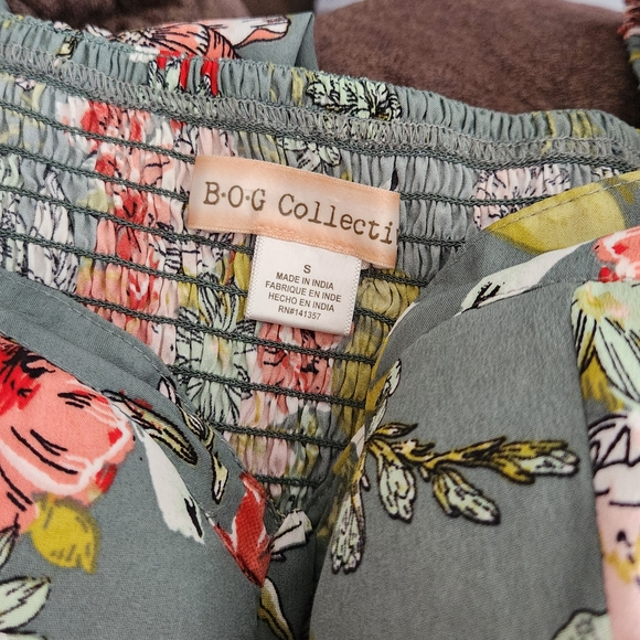 Elegant Floral Long Sleeve Dress - Picture 6 of 6